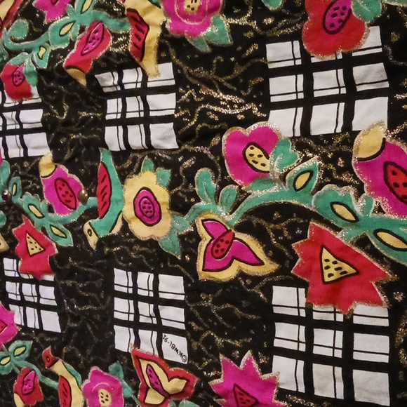 KWBL Los Angeles Vintage '91 Embellished Glittery T- Shirt One Size NWOT - Picture 6 of 6